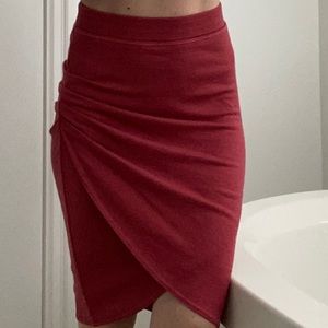 Aritzia wrap skirt